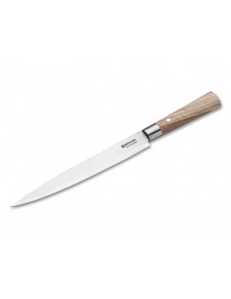 Cuchillo Filetear Boker Damasco Olivo