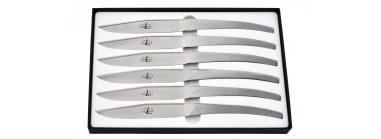 SET 6 CUCHILLOS DE MESA SKEL MONOBLOC