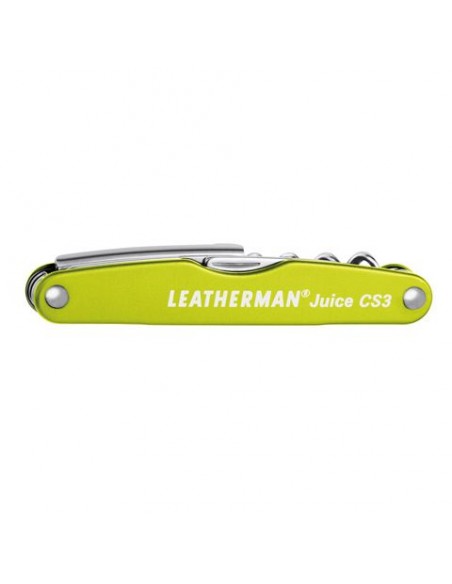 Leatherman Juice CS3 verde cerrada