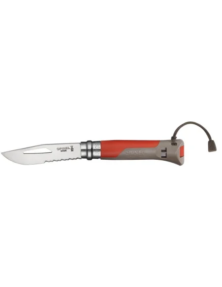 NAVAJA OPINEL OUTDOOR ROJO Nº 8 VRI (8,5 cm de hoja)