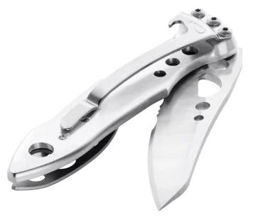 Leatherman Skeletool KBx plata semi-abierta