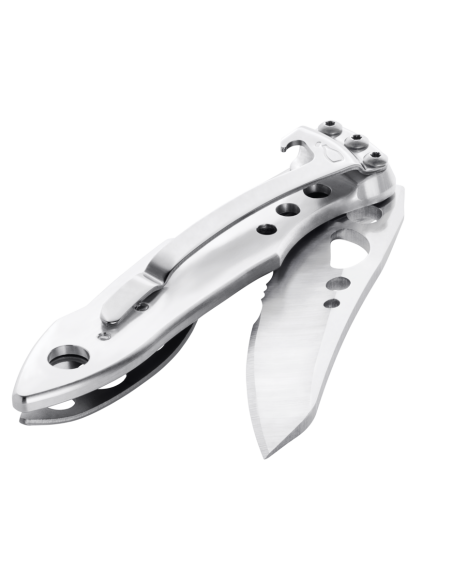 Leatherman Skeletool KBx plata semi-abierta