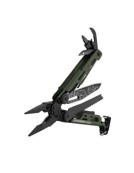 Leatherman SIGNAL, topo, lateral