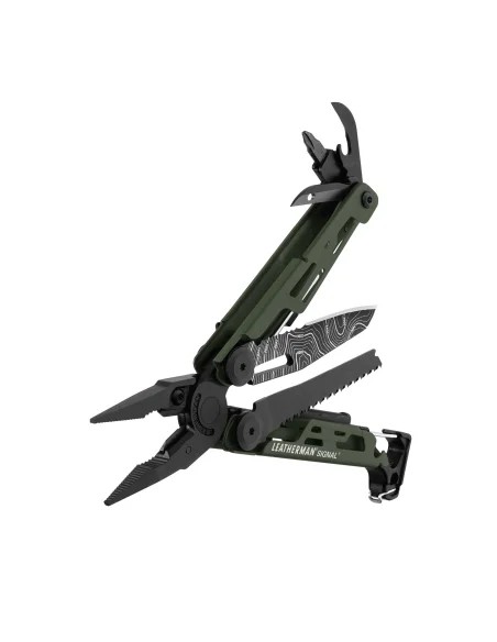 Leatherman SIGNAL, topo, lateral