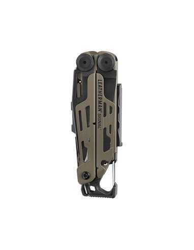 Leatherman SIGNAL,coyote, cerrada frontal