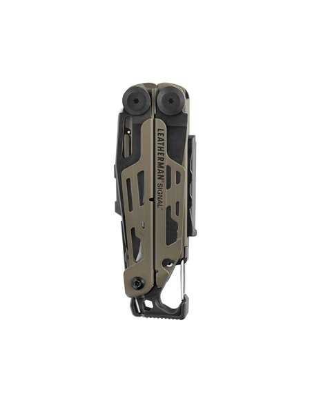 Leatherman SIGNAL,coyote, cerrada frontal