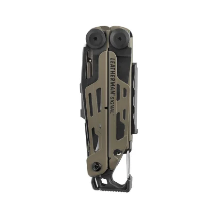 Leatherman SIGNAL,coyote, cerrada frontal
