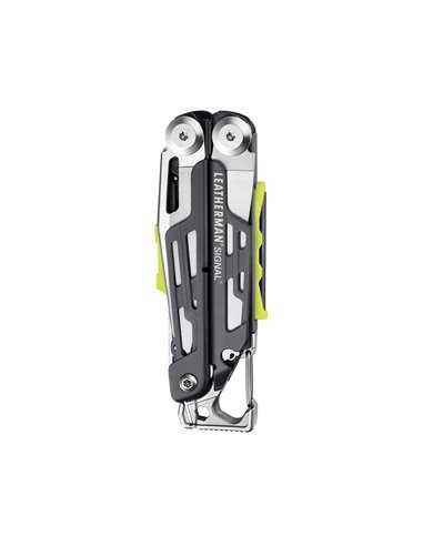 Leatherman SIGNAL,gris, cerrada frontal