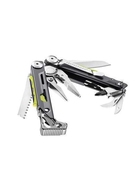 Leatherman SIGNAL, gris, cerrada lateral