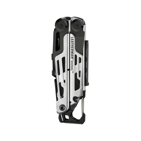 Leatherman SIGNAL, negro y plata