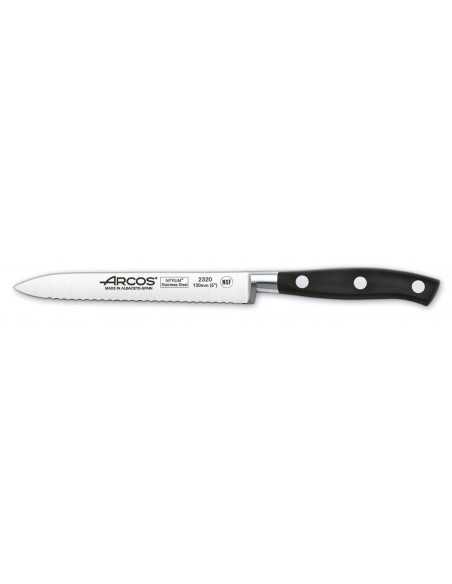 Cuchillo tomatero perlado 130 mm Arcos Forjado serie Riviera 2320