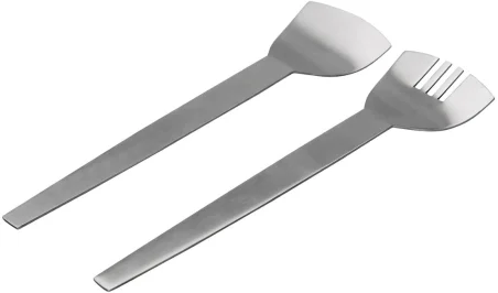 Juego Cuchara-Tenedor ensalada INOX 18/10