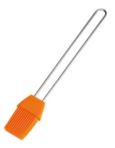 Pincel silicona mango acero 22 x 3,8 cm  Inoxibar 35341