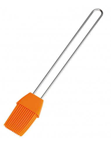Pincel silicona mango acero 22 x 3,8 cm  Inoxibar 35341