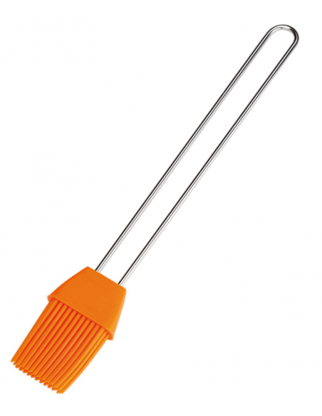 Pincel silicona mango acero 22 x 3,8 cm  Inoxibar 35341