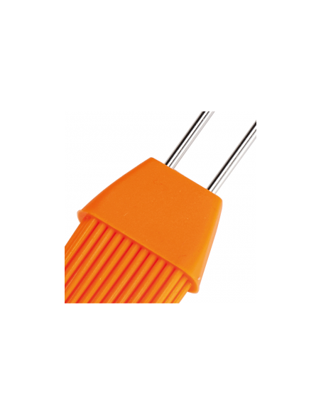 Pincel silicona mango acero 22 x 3,8 cm  Inoxibar 35341