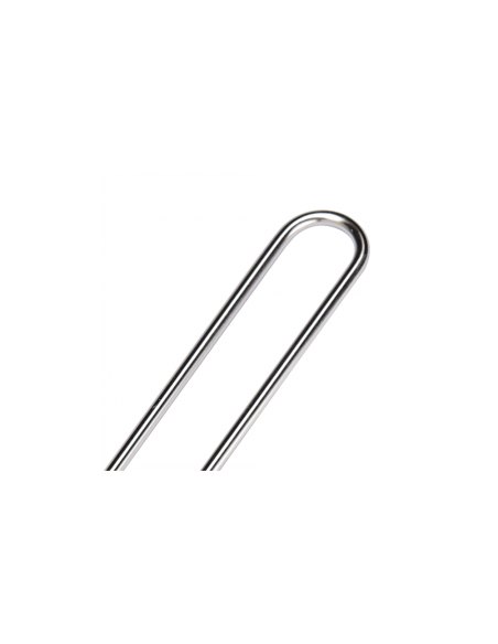 Pincel silicona mango acero 22 x 3,8 cm  Inoxibar 35341