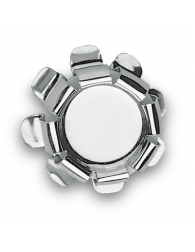 Tapon Corona 3 cm Inox 3 Claveles 601