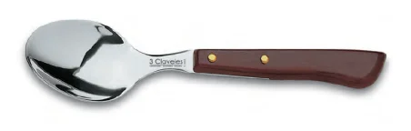 Cuchara Mesa mango de madera 9 cm 3 Claveles 01504