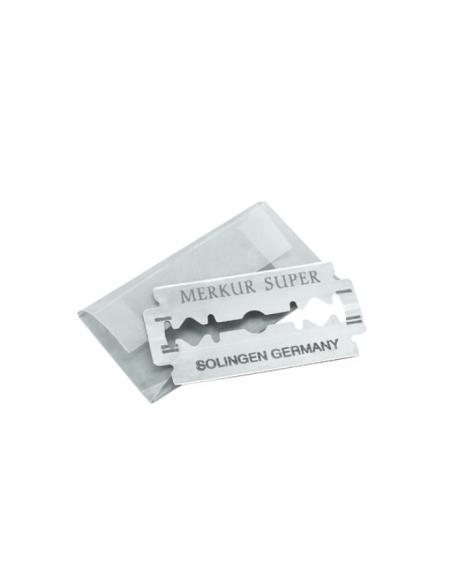 Paq.10 hojas Merkur super platinum