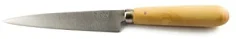 PALLARES SOLSONA Cuchillo Degollar Conejo con Hoja de Acero Carbono y Mango Redondo de Boj