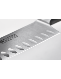 Cuchillo alveolado cocinero japonés 17 cm Classic Ikon Royal Forjado 2
