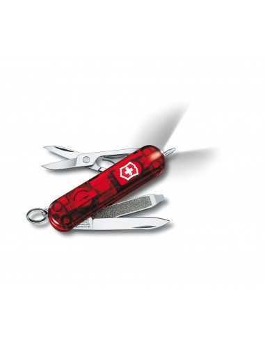 Navaja Victorinox Signature Lite, 58 mm, rojo traslucdo (0.6226.T)