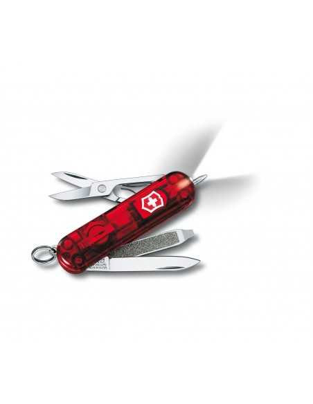 Navaja Victorinox Signature Lite, 58 mm, rojo traslucdo (0.6226.T)