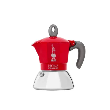 Cafetera Bialetti New Induction Red ( Rojo) 2 Tazas