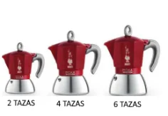 Cafeteras Bialetti New Induction Red