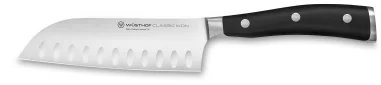 Cuchillo Santoku 14 cm alveolado Wushof Classic Ikon 1040331314