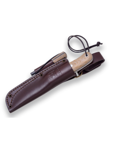 Cuchillo Bushcraft Joker TRAMPERO SCANDI Micarta con Ferrocero 2
