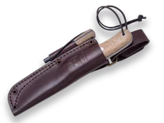 Cuchillo Bushcraft Joker TRAMPERO SCANDI Micarta con Ferrocero 2