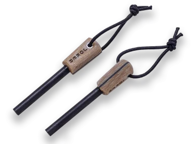 Cuchillo Bushcraft Joker TRAMPERO SCANDI Micarta con Ferrocero