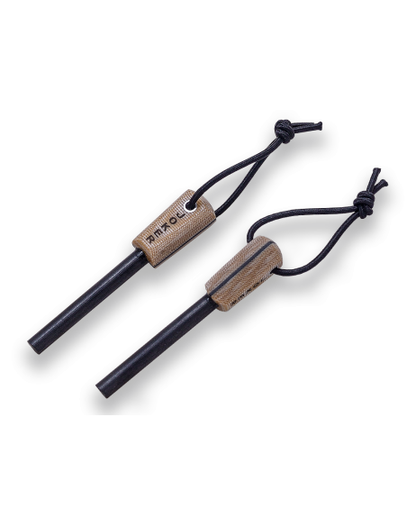 Cuchillo Bushcraft Joker TRAMPERO SCANDI Micarta con Ferrocero