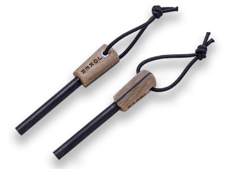 Cuchillo Bushcraft Joker TRAMPERO SCANDI Micarta con Ferrocero