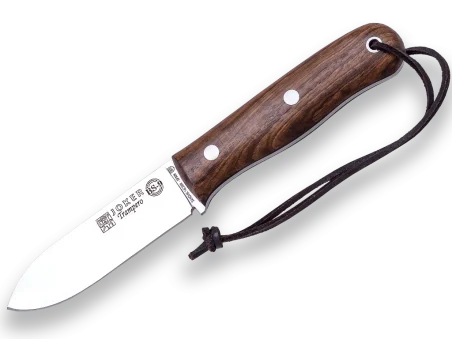 Cuchillo Bushcraft Joker BS9 TRAMPERO Nogal con Ferrocero