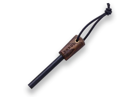 Cuchillo Bushcraft Joker BS9 TRAMPERO Nogal con Ferrocero