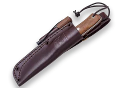 Cuchillo Bushcraft Joker BS9 NÓRDICO Nogal con Ferrocerio 2