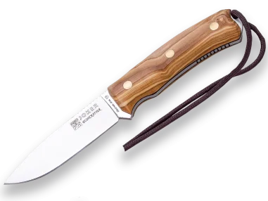 Cuchillo Bushcraft Joker BUSHCRAFTER Olivo con Ferrocerio