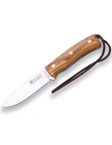 Cuchillo Bushcraft Joker BUSHCRAFTER Olivo con Ferrocerio