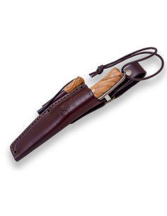 Cuchillo Bushcraft Joker BUSHCRAFTER Olivo con Ferrocerio 2
