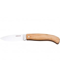 NAVAJA DE BOLSILLO ACERO INOX.420 Y CACHAS DE HAYA DE 7 CM
