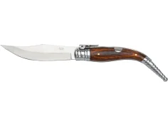 NAVAJA CARRACA PU?O MADERA HOJA 9 CM