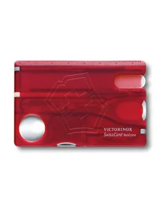 SWISS CARD NAILCARE, ROJO TRANS.