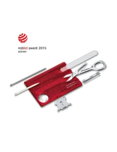 SWISS CARD NAILCARE, ROJO TRANS. 2