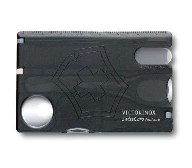 SWISS CARD NAILCARE, NEGRO TRANS.