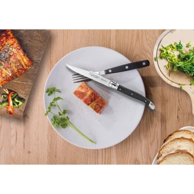 SET 4 CUCHILLOS CHULETEROS BISTRO 11.5 cm - 4.5" D