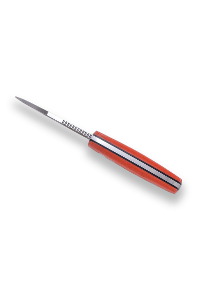 Cuchillo Bushcraft Joker ERIZO TS1 Micarta Naranja
