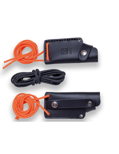 Cuchillo Bushcraft Joker ERIZO TS1 Micarta Naranja